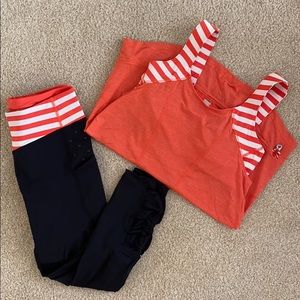 Lululemon Seawheeze Running Set